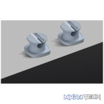 CO060 Mini Cable Organizer Clips - 4 Piece Set for Cable Management-Blue - Image 5